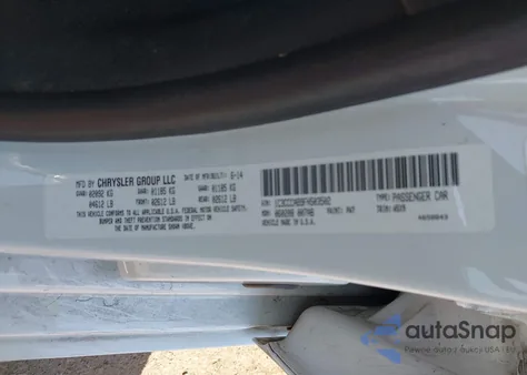 2015 Chrysler 200 Limited from USA, damaged, VIN 1C3CCCAB9FN503502